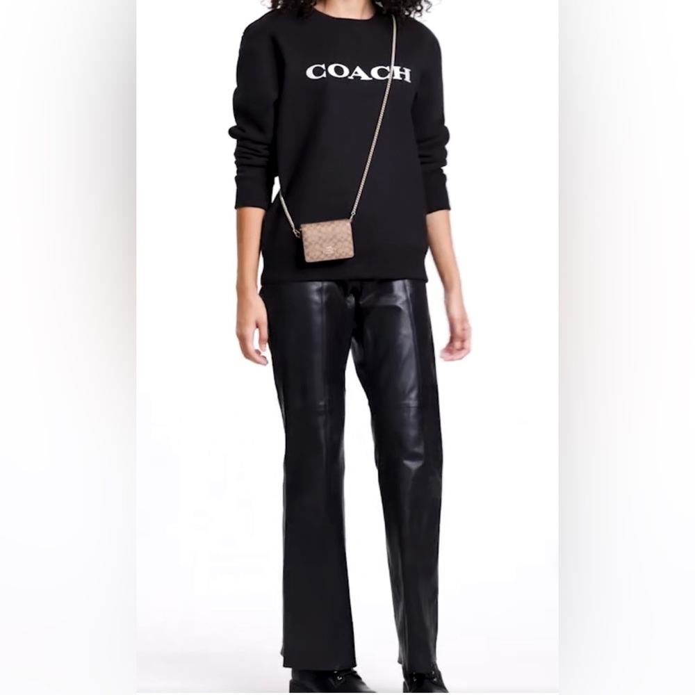Coach mini wallet on a chain